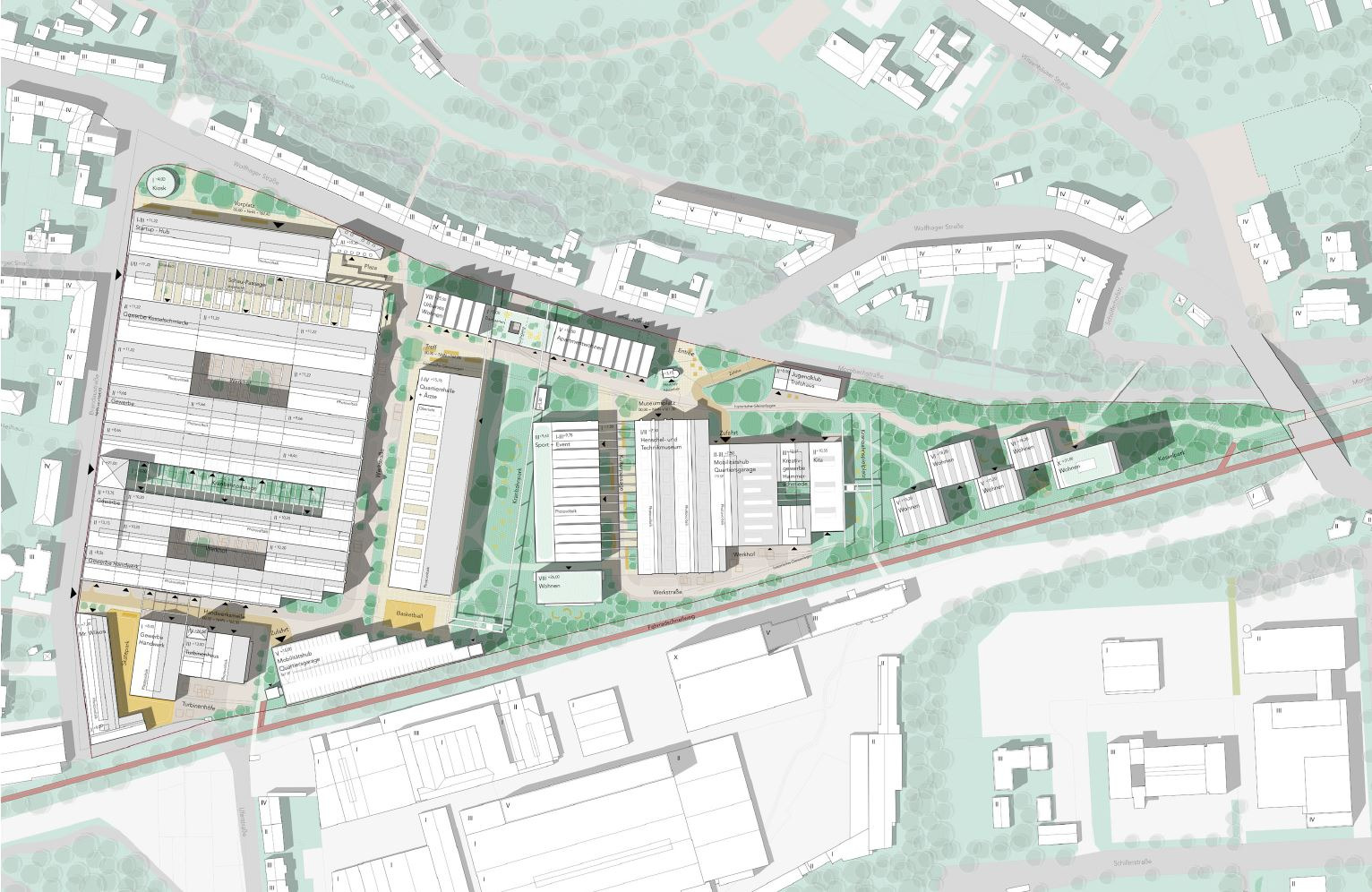Städtebaulicher Entwurf für das Henschel Areal prämiert 1